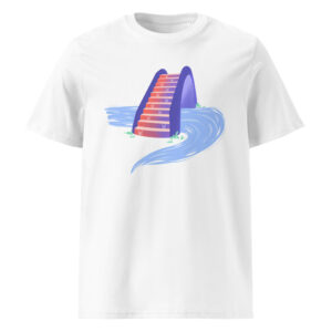 Camiseta de algodón unisex YSC — peldaño a peldaño