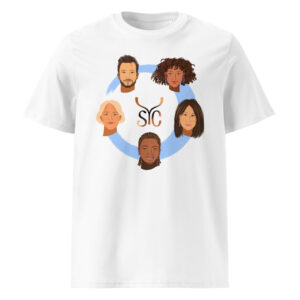 Camiseta de algodón unisex YSC — sin fronteras