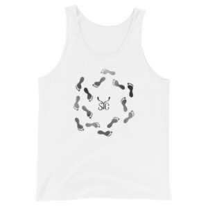Camiseta de tirantes YSC — las huellas son existencia