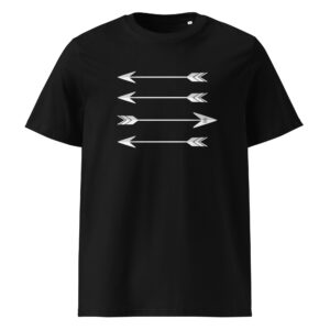 Camiseta negra unisex YNSC — elegir otro camino