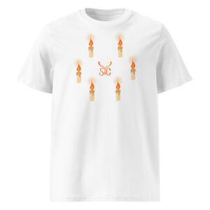Camiseta de algodón unisex YSC — las luces en el camino