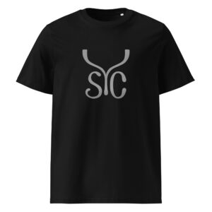 Camiseta de algodón unisex YSC — gris base