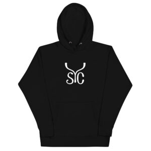Sudadera con capucha unisex YSC — blanco puro