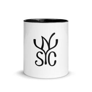 Taza YNSC — negro rotundo