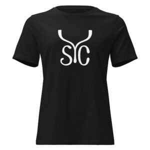 Camiseta entallada YSC — blanco puro