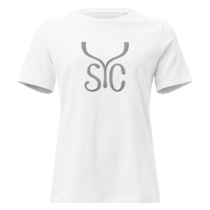 Camiseta entallada YSC — gris base